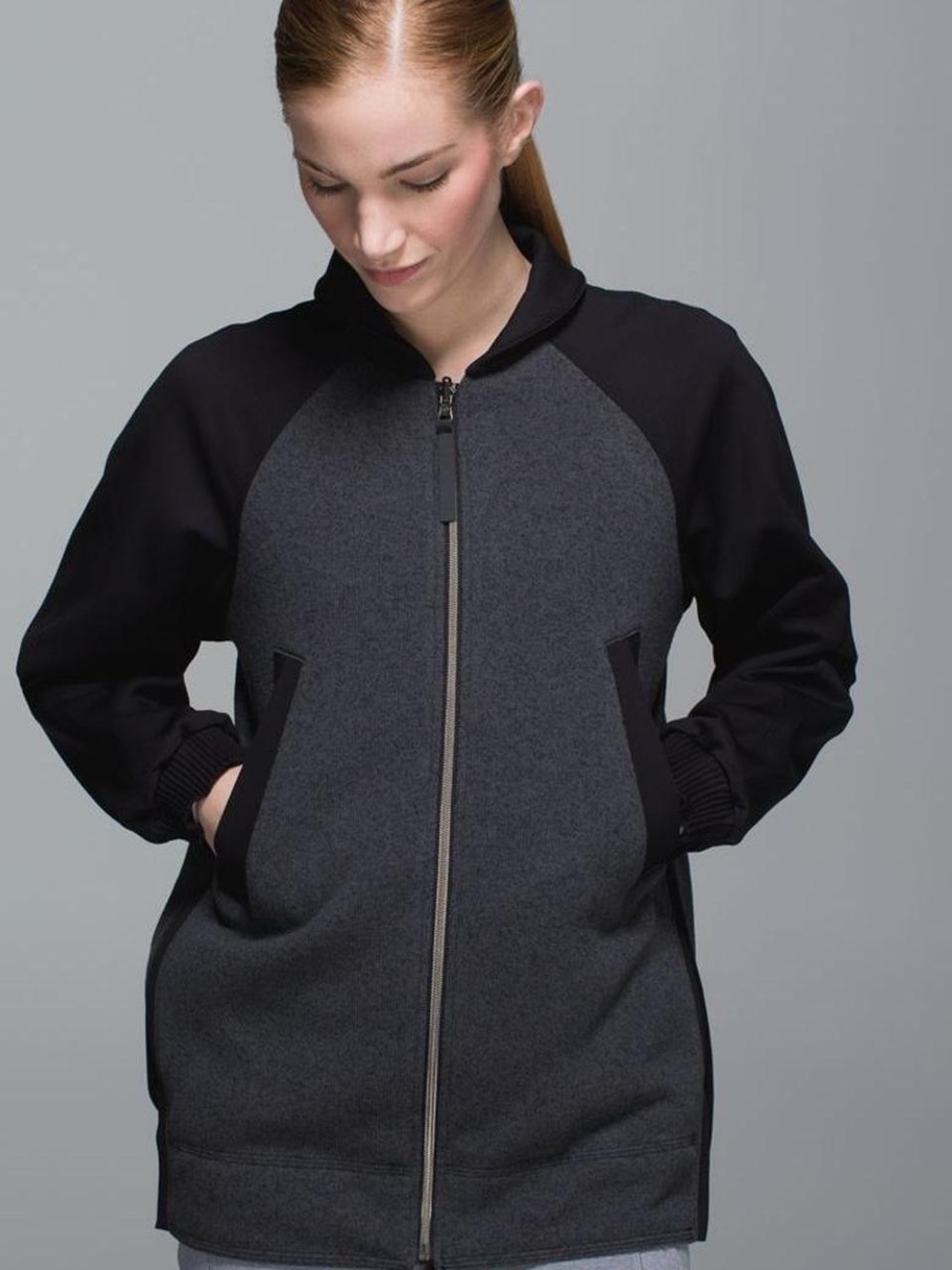 Lululemon Both Ways Bomber
Heathered Black / Black Size 6